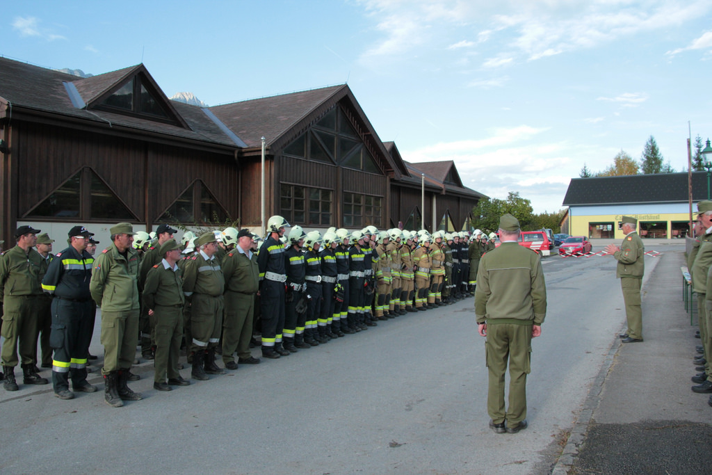 80 Mann absolvierten GAB I & II in Öblarn