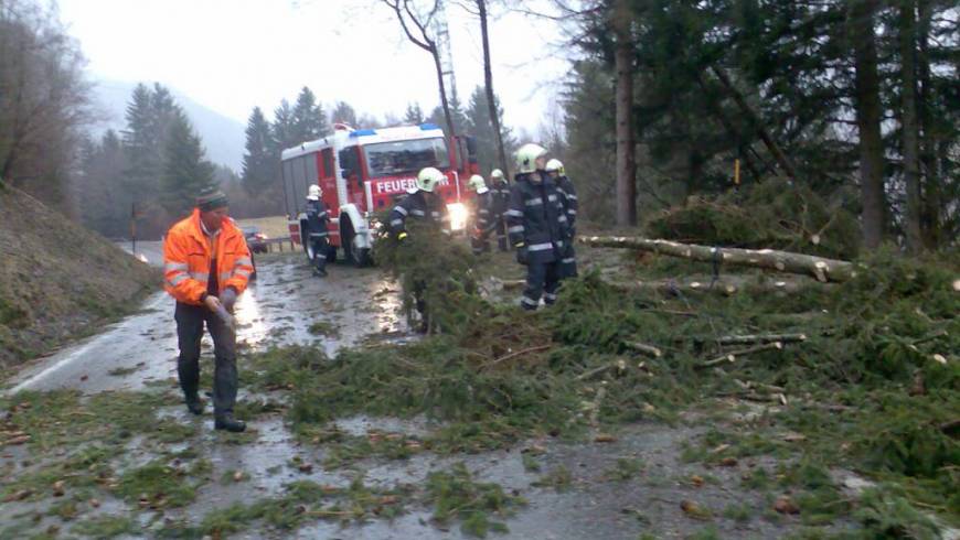 Einsätze bei Sturm „Emma“