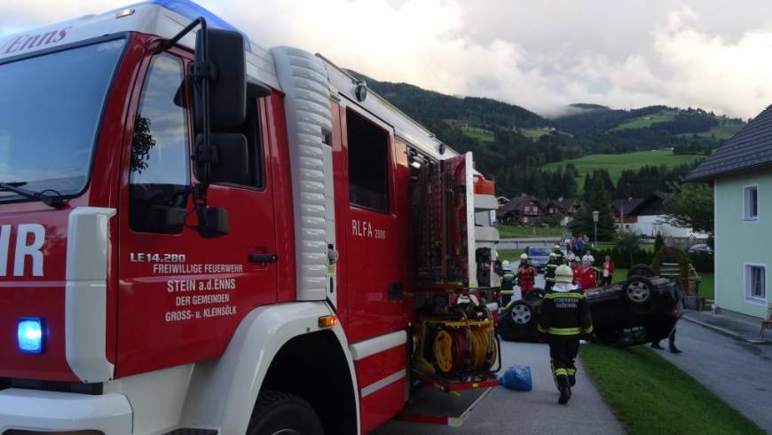 Verkehrsunfall bei Michaelerberg