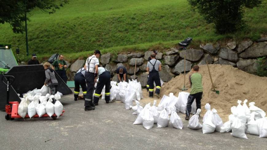 Sölktäler kämpften mit Hochwasser