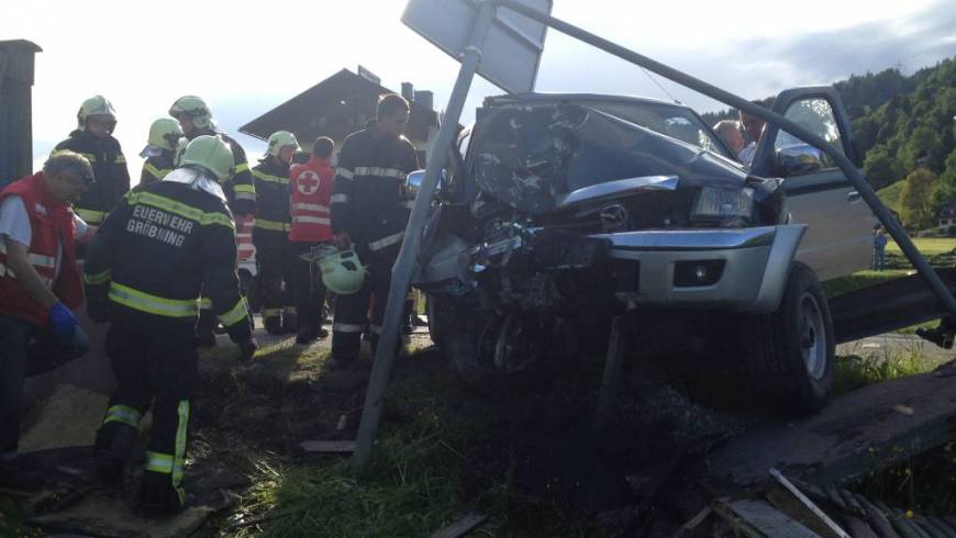 Verkehrsunfall bei Pruggern