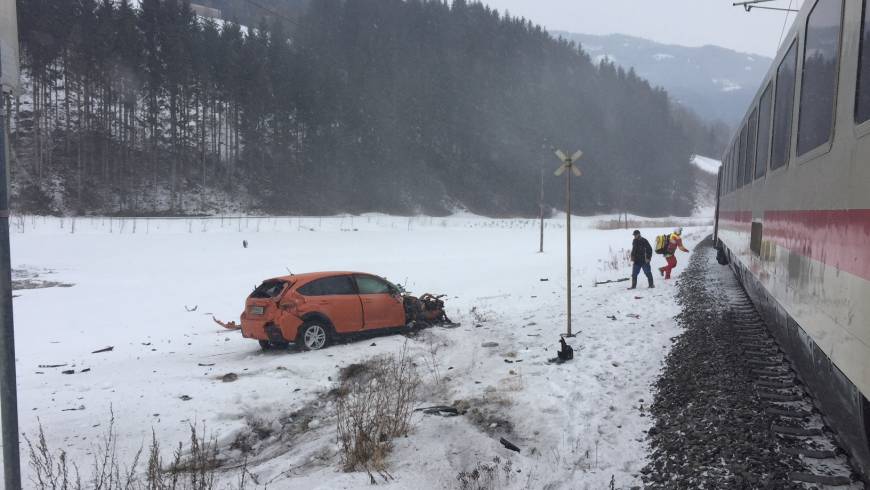 Unfall mit Schienenfahrzeug