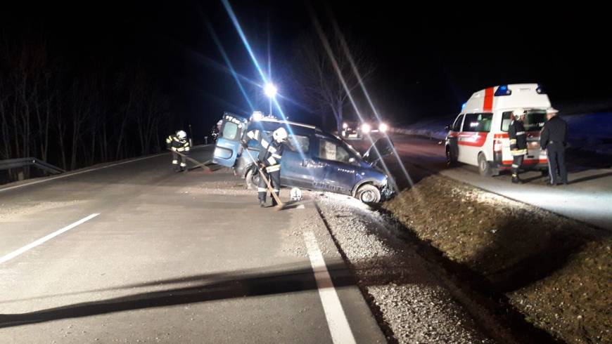 Verkehrsunfall auf der B320