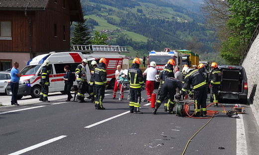 Unfall auf der B320