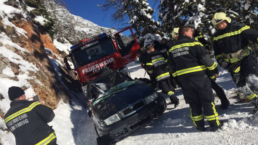 Verkehrsunfall am Stoder