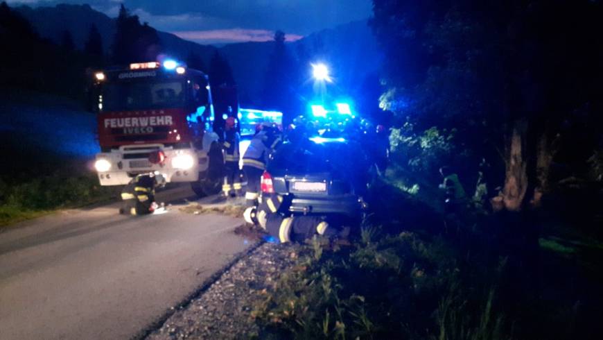 Verkehrsunfall am Pruggererberg