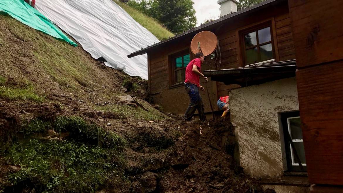 Unwettereinsätze in der Kleinsölk