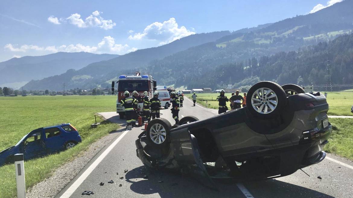 Verkehrsunfall auf der L712