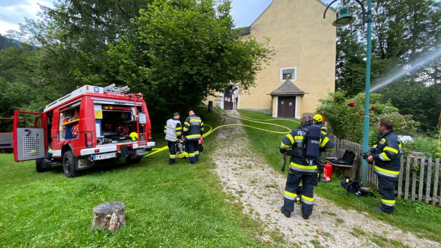 Übung im Schloss Großsölk