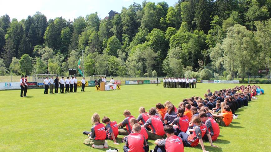 Feuerwehrjugend-Leistungsbewerb m. Bewerbsspiel