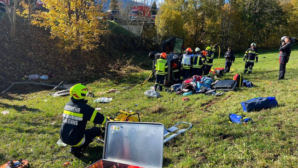 Verkehrsunfall auf B320