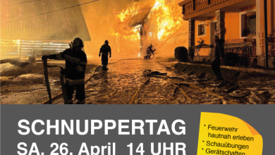 Feuerwehr Schnuppertag