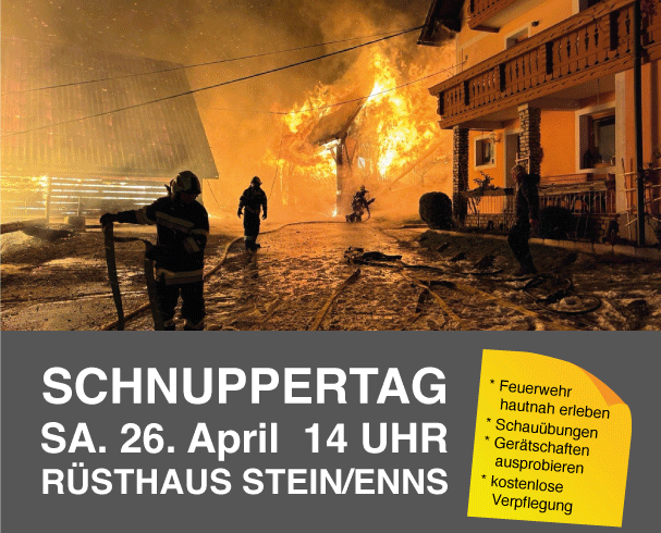 Feuerwehr Schnuppertag