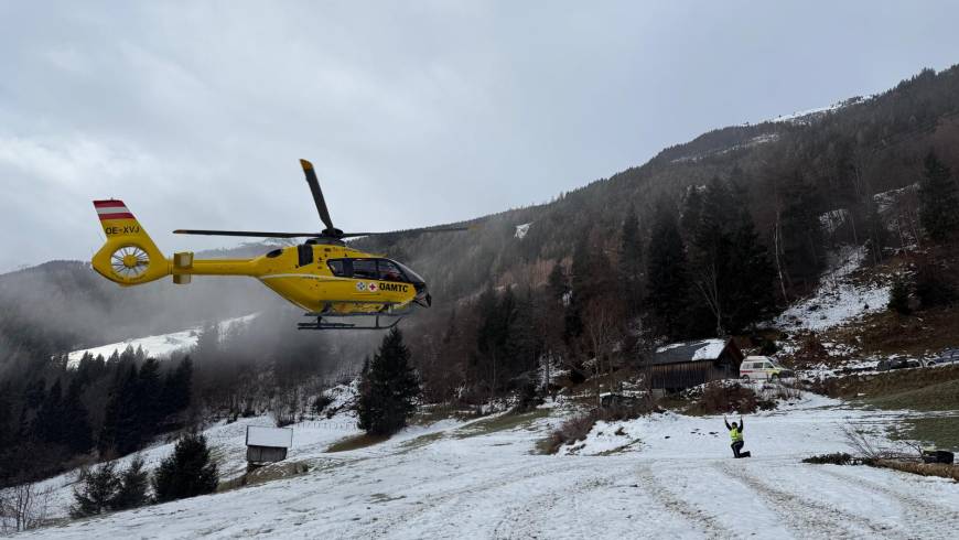 Forstunfall in der Kleinsölk